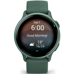 Умные часы Garmin VIVOACTIVE 6 42mm  (Jasper Green)