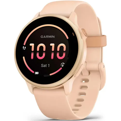 Умные часы Garmin VIVOACTIVE 6 42mm (Pink Dawn)