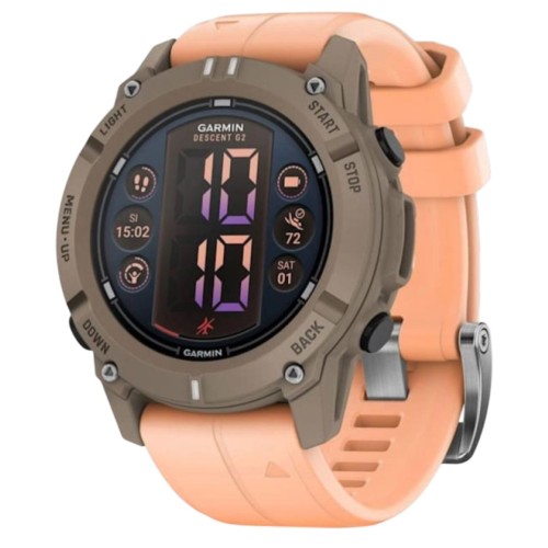 Умные часы Garmin DESCENT G2 45.5mm Paloma With Shell Pink Band