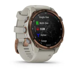 Умные часы Garmin DESCENT MK3i 43mm Bronze PVD/French Grey Silicone Band