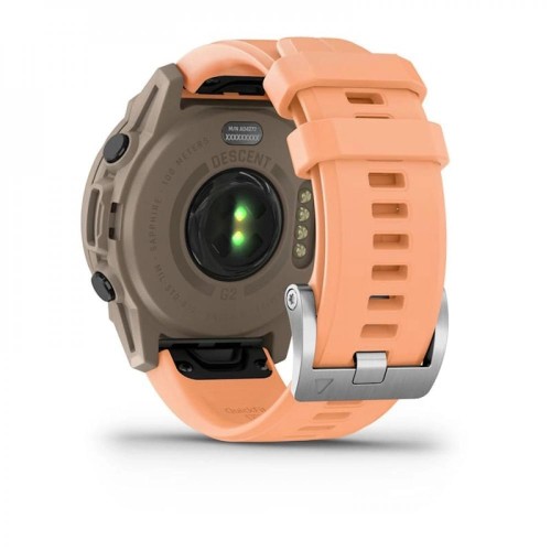 Умные часы Garmin DESCENT G2 45.5mm Paloma With Shell Pink Band