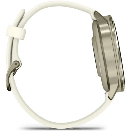 Умные часы Garmin VENU 4 41mm Lunar Gold Bezel With Bone Silicone Band