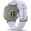 Умные часы Garmin VENU 4 41mm Silver Bezel With Periwinkle Silicone Band