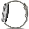Умные часы Garmin VENU 4 45mm Silver Bezel With Silver Gray Silicone Band