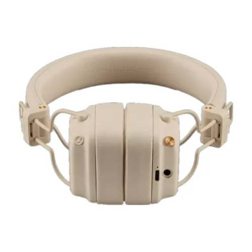 Беспроводные наушники Marshall Major V (Кремовые)