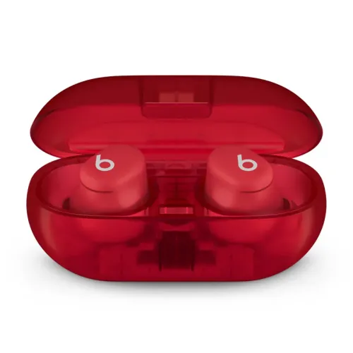 Беспроводные наушники Beats Solo Buds (Transparent Red)