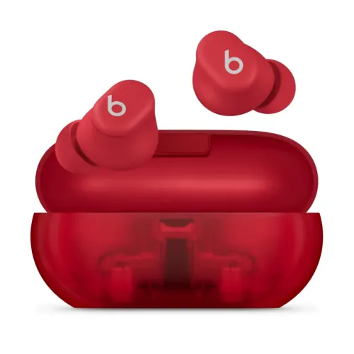 Беспроводные наушники Beats Solo Buds (Transparent Red)