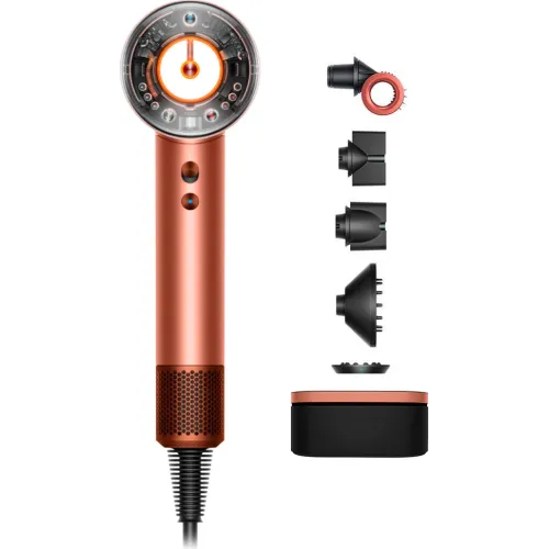Фен Dyson Supersonic Nural HD16 Straight+Wavy  (Amber Silk)