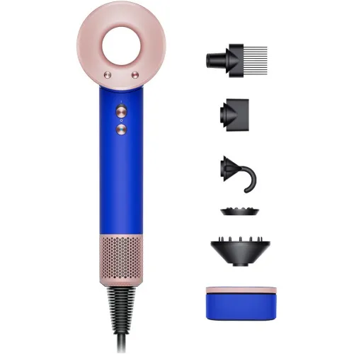 Фен Dyson Supersonic HD07 (Синий/Розовый)