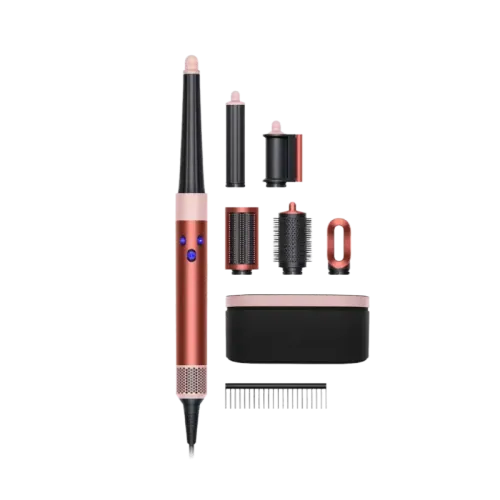 Стайлер Dyson Airwrap i.d. Long HS08 Straight+Wavy  (Strawberry Bronze/Blush Pink) Вилка EU