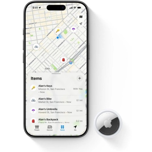 Беспроводная метка Apple AirTag 2, 4шт (MFEA4) - изображение 5