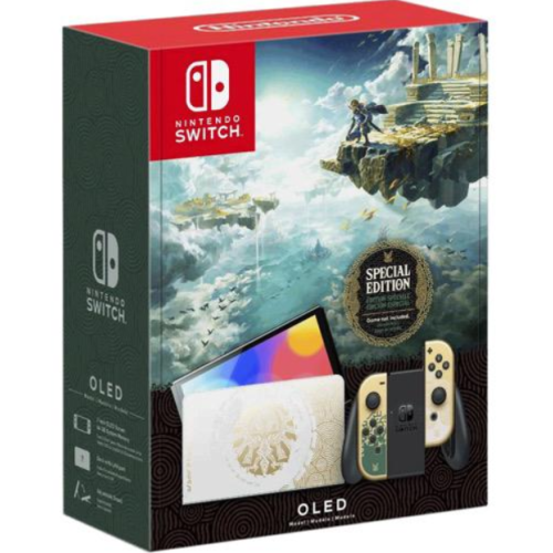 Портативная игровая консоль Nintendo Switch (OLED-модель) The Legend of Zelda: Tears of the Kingdom Edition