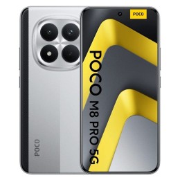 Телефон Poco M8 Pro 5G 12/512 ГБ, цвет: серебристый (Silver)