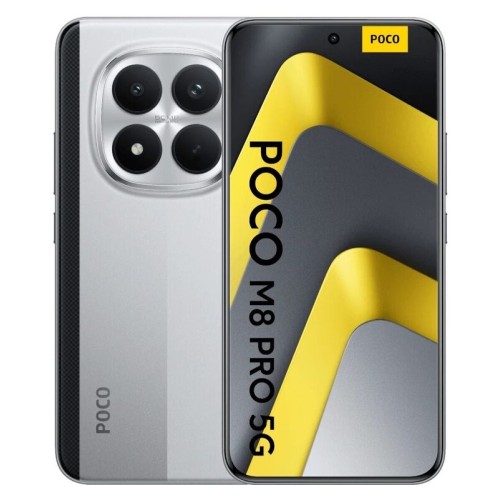 Телефон Poco M8 Pro 5G 12/512 ГБ, цвет: серебристый (Silver)