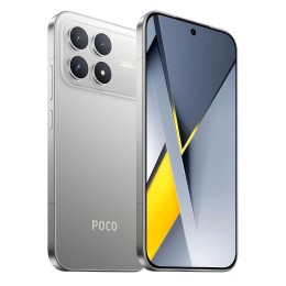 Телефон Poco F8 Pro 12/256 ГБ, цвет: серебристый титан (Titanium Silver)