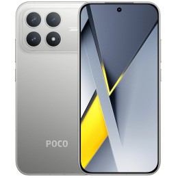 Телефон Poco F8 Pro 12/256 ГБ, цвет: серебристый титан (Titanium Silver)