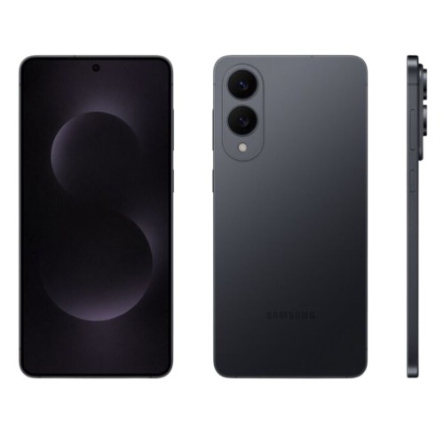 Телефон Samsung Galaxy S25 Edge 12/256 ГБ, цвет: угольно-черный титан (Titanium Jetblack) - изображение 1