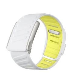 Ремешок силиконовый Protect для Whoop MG (Белый/Желтый)