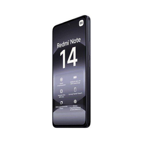 Телефон Xiaomi Redmi Note 14 8/256 ГБ, цвет: полуночно-черный (Midnight Black) - изображение 1