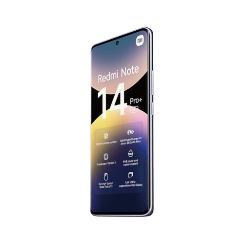 Телефон Xiaomi Redmi Note 14 Pro+ 5G 8/256 ГБ, цвет: лавандово-фиолетовый (Lavender Purple) - изображение 2