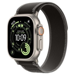 Часы Apple Watch Ultra 3 GPS + Cellular 49mm Black Titanium Case, Trail Loop (Black/Charcoal) M/L