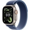Часы Apple Watch Ultra 3 GPS + Cellular 49mm Natural Titanium Case, Trail Loop (Blue/Bright Blue) M/L
