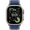 Часы Apple Watch Ultra 3 GPS + Cellular 49mm Natural Titanium Case, Trail Loop (Blue/Bright Blue) M/L