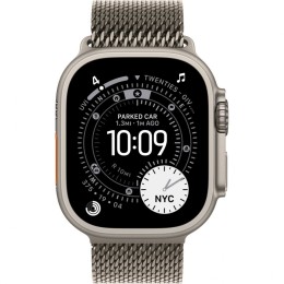 Часы Apple Watch Ultra 3 GPS + Cellular 49mm Natural Titanium Case, Milanese Loop (Natural Titanium) M