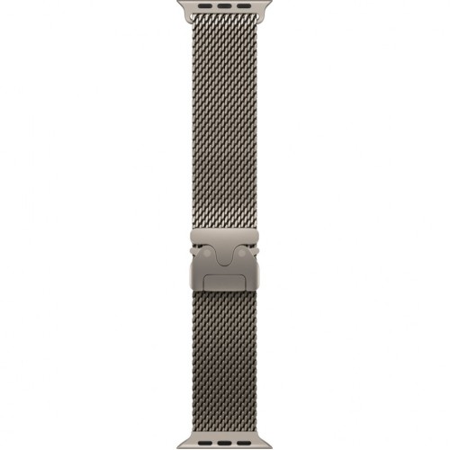 Часы Apple Watch Ultra 3 GPS + Cellular 49mm Natural Titanium Case, Milanese Loop (Natural Titanium) M