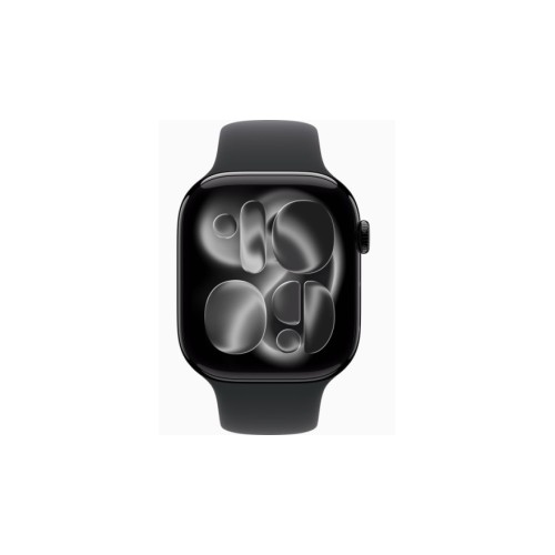 Часы Apple Watch Series 11 42mm Jet Black Aluminium Case, Sport Band (Black) S/M