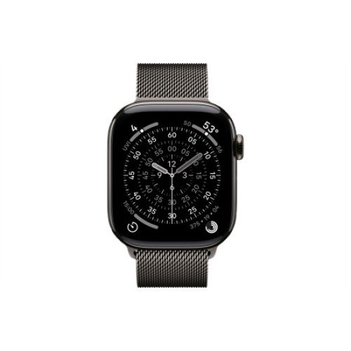 Часы Apple Watch Series 11 42mm Slate Titanium Case, Milanese Loop (Slate)