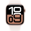 Часы Apple Watch Series 10 46mm Rose Gold Aluminium Case, Sport Band (Light Blush) M/L