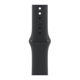 Часы Apple Watch Series 10 42mm Jet Black Aluminium Case, Sport Band (Black) S/M