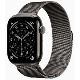 Часы Apple Watch Series 10 42mm Silver Aluminium Case, Sport Band (Denim) S/M