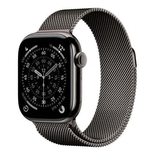 Часы Apple Watch Series 11 42mm Slate Titanium Case, Milanese Loop (Slate)