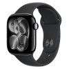 Часы Apple Watch Series 11 46mm Jet Black Aluminium Case, Sport Band (Black) M/L