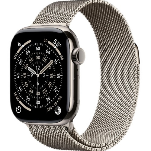Часы Apple Watch Series 11 42mm Natural Titanium Case, Milanese Loop (Natural)