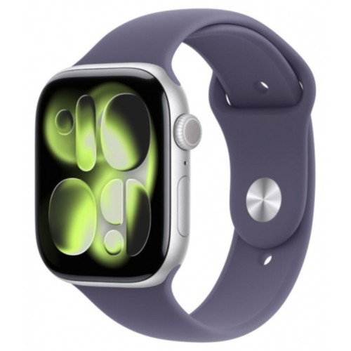 Часы Apple Watch Series 11 42mm Silver Aluminium Case, Sport Band (Purple Fog)  M/L