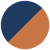 Dark Blue/Bright Copper