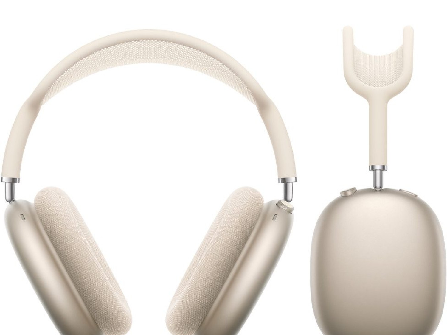 AirPods Max Starlight: как выглядит светлый цвет