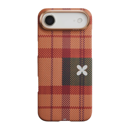 Чехол PITAKA MÜNN Flora in Grid Edge Case для iPhone Air