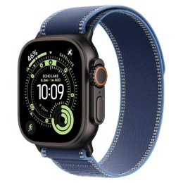 Часы Apple Watch Ultra 3 GPS + Cellular 49mm Black Titanium Case, Trail Loop (Blue/Bright Blue) S/M