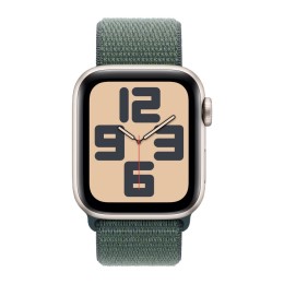 Часы Apple Watch SE 2 40mm Starlight Aluminium Case, Sport Loop (Lake Green) - изображение 1