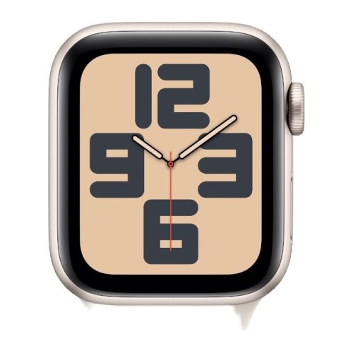 Часы Apple Watch SE 2 44mm Starlight Aluminium Case, Sport Band (Starlight) M/L - изображение 1