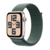 Часы Apple Watch SE 2 44mm Starlight Aluminium Case, Sport Loop (Lake Green)