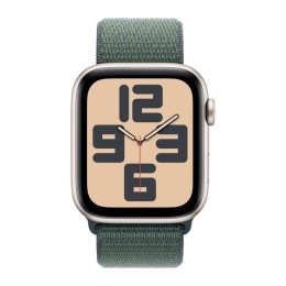 Часы Apple Watch SE 2 44mm Starlight Aluminium Case, Sport Loop (Lake Green) - изображение 1