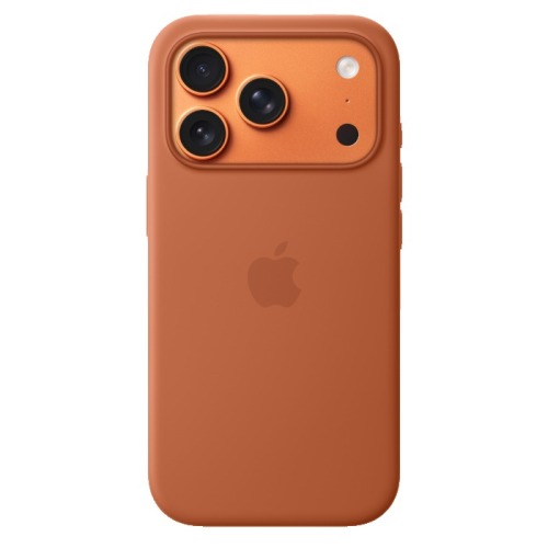 Чехол Apple Silicone Case с MagSafe для iPhone 17 Pro Max (Terra Cotta)