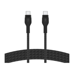 Кабель с оплёткой и ремешком Belkin BoostCharge Pro Flex USB-C (USB 2.0) (2 м) (CAB011) - изображение 1