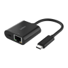 Переходник Belkin Connect USB-C — Gigabit Ethernet, USB-C (INC019)