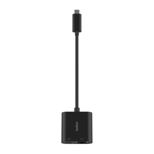 Переходник Belkin Connect USB-C — Gigabit Ethernet, USB-C (INC019) - изображение 2